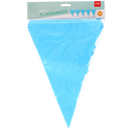 Línea de bandera azul claro 10 m