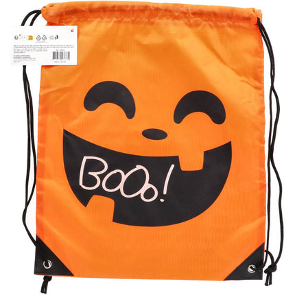 Mochila con cordón - Halloween ¡Booo! - 33 x 39 cm