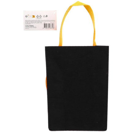 ¡Bolsa Truco o Trato Calabaza de fieltro - Halloween BoOo! - 27x20x10 cm