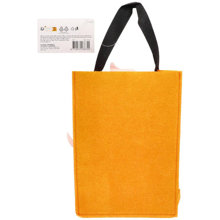 ¡Bolsa Truco o Trato Fantasma de fieltro - Halloween BoOo! - 27x20x10 cm