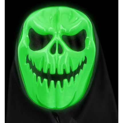 ¡Máscara Calabaza - Brilla en la oscuridad - Halloween BoOo!