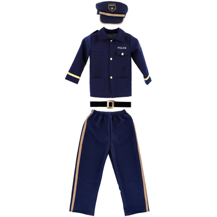 <tc>Folat</tc> Niño con traje de policía