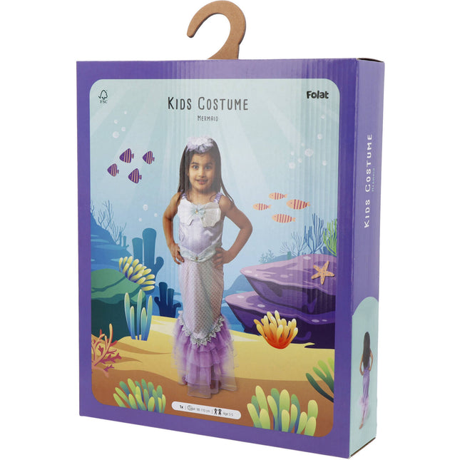 <tc>Folat</tc> Vestido Sirena Con Diadema Niña