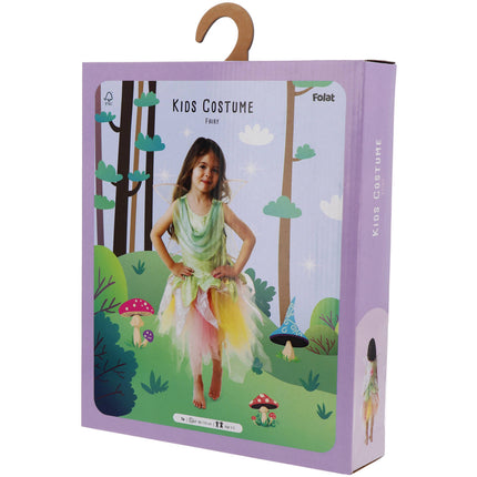 <tc>Folat</tc> Vestido de hada para niña con alas