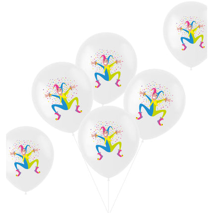 Globos Arlequín 33cm - 6 piezas