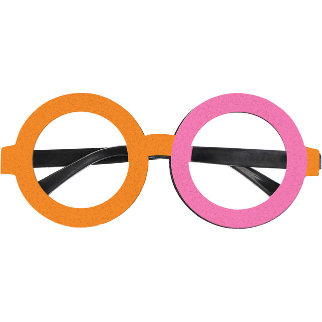 Gafas Colorblock Naranja/Rosa