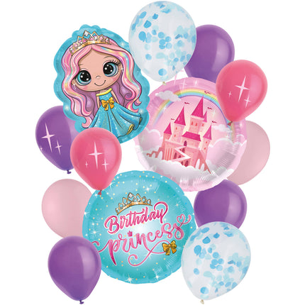 Set Globos Princesa vacíos