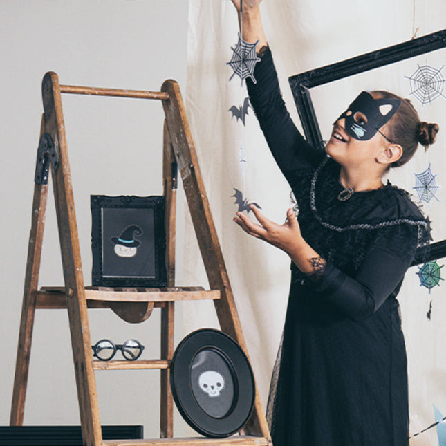 Decoración colgante Feliz Halloween 70cm - 2 piezas