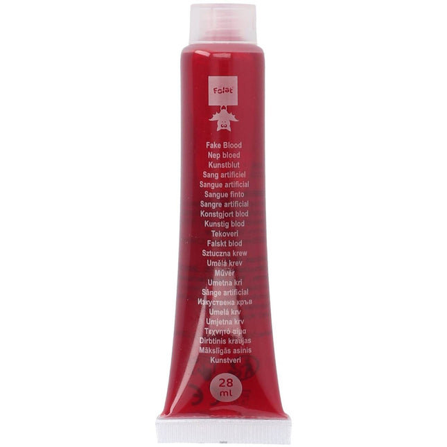 Tubo de sangre falsa Halloween - 28ml