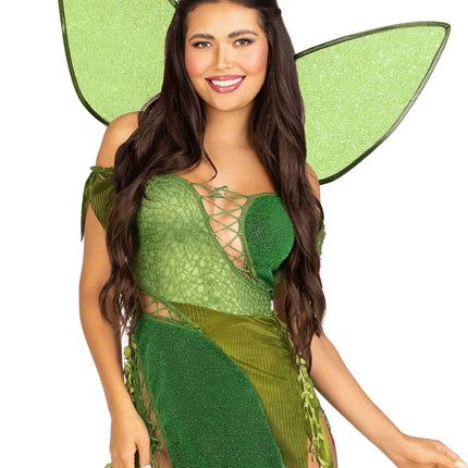 Vestido Hada Damas Verde