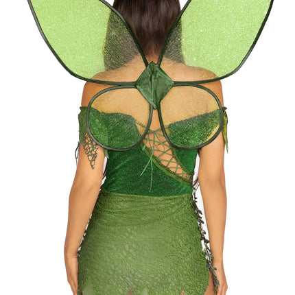 Vestido Hada Damas Verde