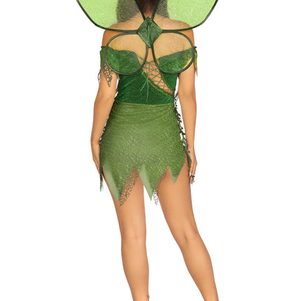 Vestido Hada Damas Verde