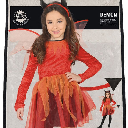 Diablo Vestido Niña
