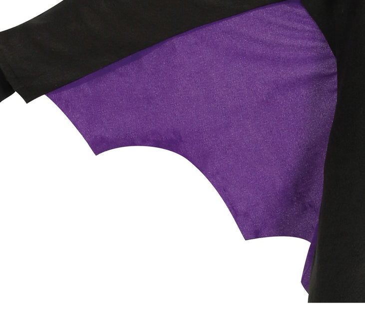 Disfraz de Murciélago para Halloween Niña morado