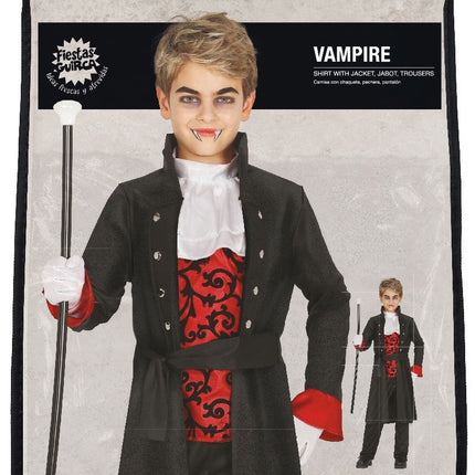 Traje de Halloween Vampiro Niño