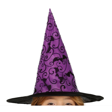 Disfraz de Bruja Infantil Morado