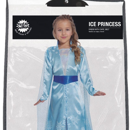 Vestido princesa de hielo Elsa Niño Azul