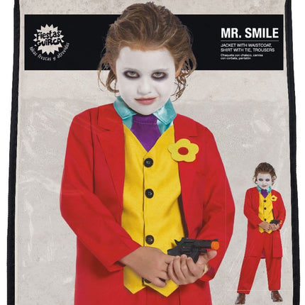 Disfraz de Joker Rojo Niño