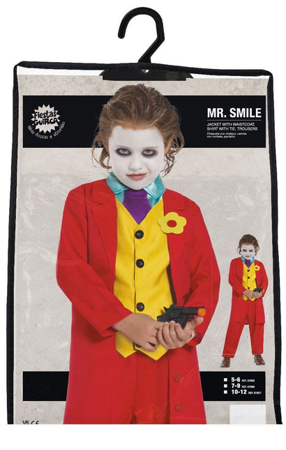 Disfraz de Joker Rojo Niño