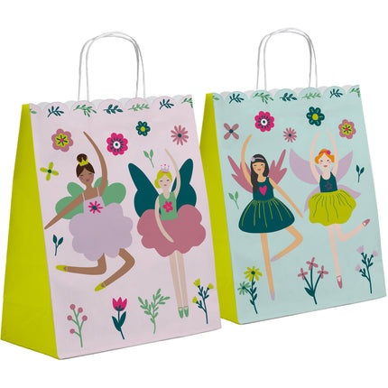 Bolsa regalo Bailarina Papel 27cm 6pcs