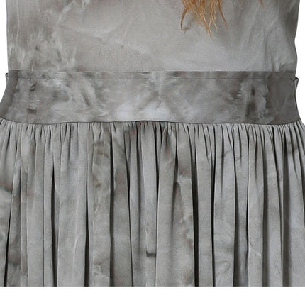 Vestido Muñecas Gris