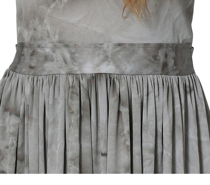 Vestido Muñecas Gris