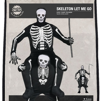 Disfraz de Halloween Esqueleto Llévame
