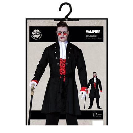 Disfraz de Vampiro Halloween Hombre