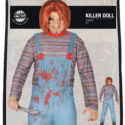 Disfraz de Chucky Halloween Hombre