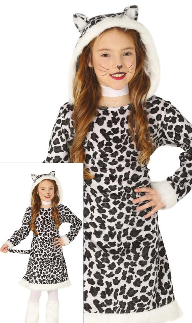 Vestido leopardo niño