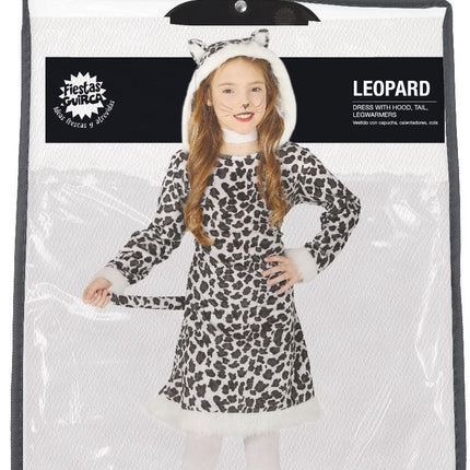 Vestido leopardo niño