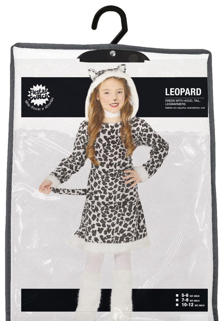 Vestido leopardo niño