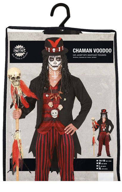 Disfraz de Vudú Halloween Hombre