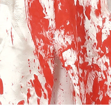 Vestido de Novia Disfraz de Halloween de Mujer Ensangrentada
