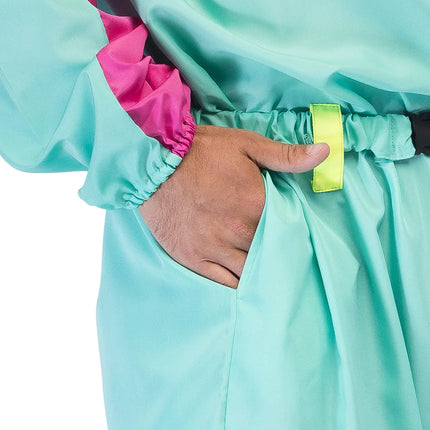 Traje de esquí verde menta para mujer Uv Blacklight