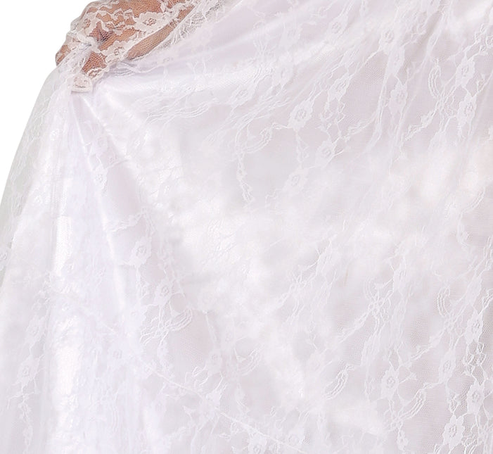Vestido Día De Los Muertos Blanco Damas Novia