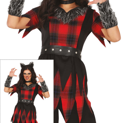 Disfraz Halloween Mujer Hombre Lobo