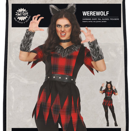 Disfraz Halloween Mujer Hombre Lobo