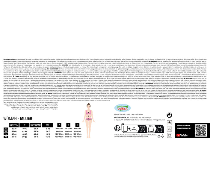 Traje Disco Dorado Mujer 3 piezas