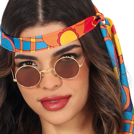 Disfraz Floral Hippie 60S Mujer 3 piezas