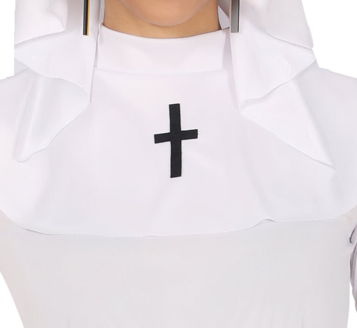 Disfraz de Monja Blanca Mujer