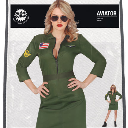 Vestido Piloto Damas Aviatior