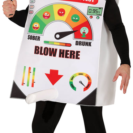 Traje de Policía Alcoholímetro