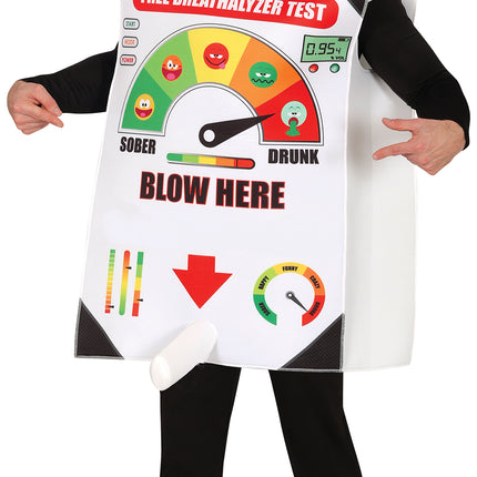 Traje de Policía Alcoholímetro