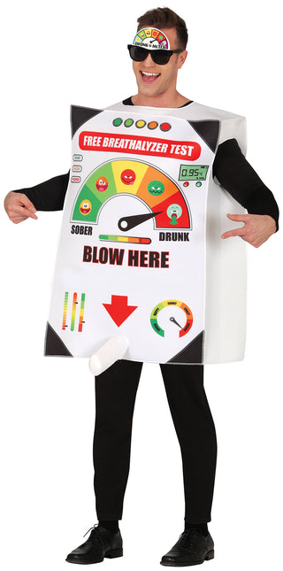 Traje de Policía Alcoholímetro