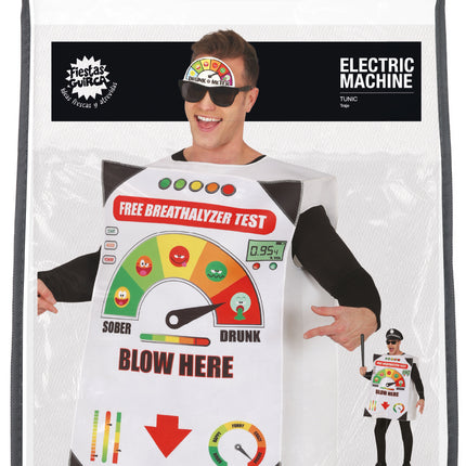 Traje de Policía Alcoholímetro