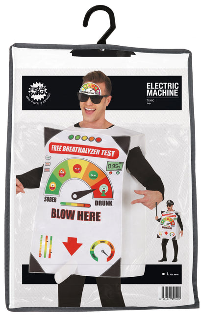 Traje de Policía Alcoholímetro
