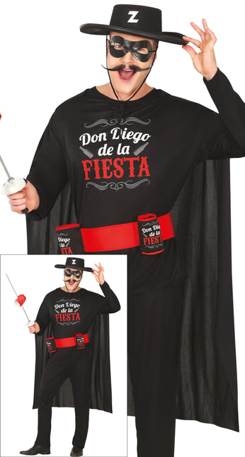 Don diego de la fiestas, adulto