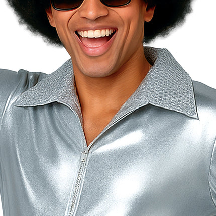 Mono Disco Plata Hombre