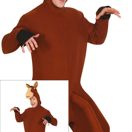 Traje de caballo Marrón